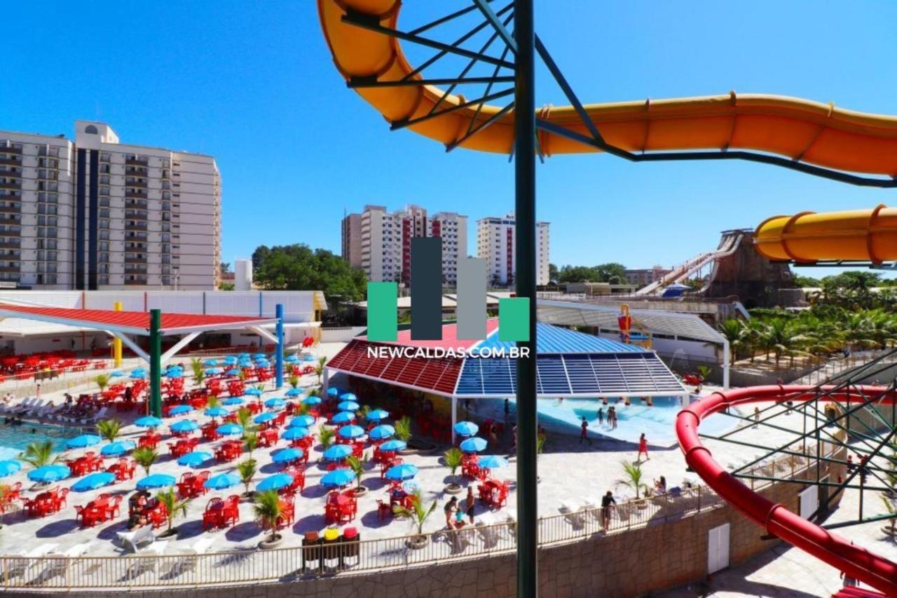 Apartamento Piazza Diroma Flat - Com Acesso Livre Ao Diroma Acqua Park Splash E Silde Caldas Novas