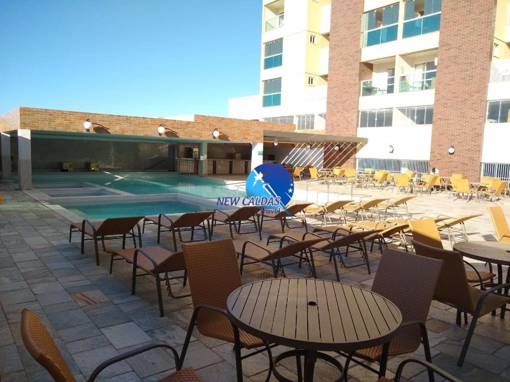 Piazza Diroma Flat - Com Acesso Livre Ao Diroma Acqua Park Splash E Silde