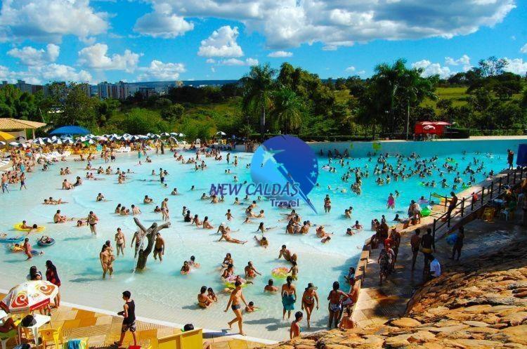 Apartamento Piazza Diroma Flat - Com Acesso Livre Ao Diroma Acqua Park Splash E Silde Caldas Novas